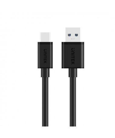 UNITEK Y-C474BK USB cable 1 m USB 3.2 Gen 1 (3.1 Gen 1) USB A USB C 