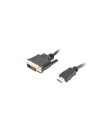 Lanberg CA-HDDV-20CU-0018-BK video cable adapter 1.8 m HDMI Type A (Standard) DVI-D
