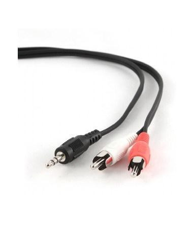 Gembird 2.5m/ 3.5mm/2xRCA/ M/M audio cable 