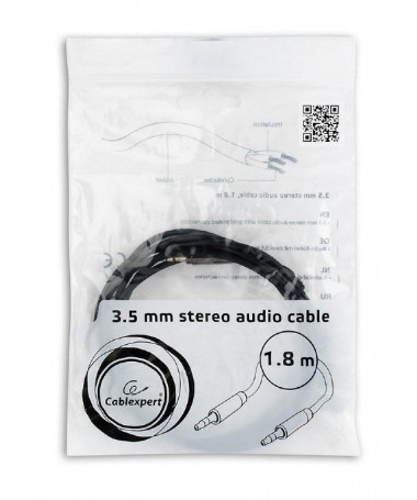 Gembird CCAP-444-6 audio cable 1.8 m 3.5mm 