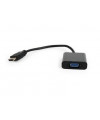Adapter Gembird A-HDMI-VGA-04 video cable adapter 0.15 m VGA (D-Sub) HDMI Type A (Standard)