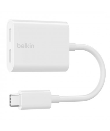 Adapter Belkin F7U081BTWH interface hub USB Type-C 