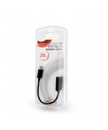 Adapter Gembird AB-OTG-CMAF2-01 USB 2.0 OTG Type-C adapter cable (CM/AF)/ blister