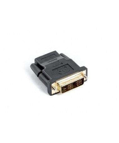 Adapter Lanberg AD-0013-BK cable gender changer HDMI DVI-D 18+1 Single Link