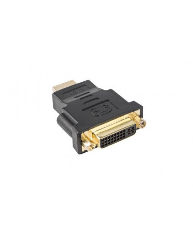 Adapter Lanberg AD-0014-BK cable gender changer HDMI DVI-D (F) (24 + 5)
