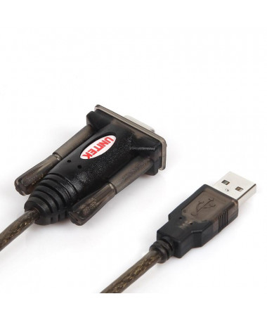 Adapter UNITEK Y-105 serial cable 1.5 m USB Type-A DB-9