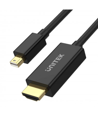 Adapter Unitek V1152A Adapter miniDP - HDMI 4K 30Hz cable 2m