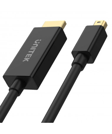 Adapter Unitek V1152A Adapter miniDP - HDMI 4K 30Hz cable 2m