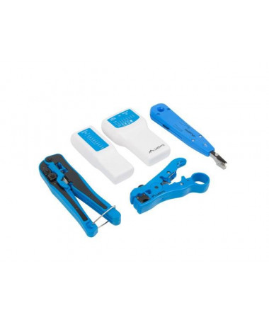 Shtrënguese kabllosh Lanberg NT-0302 Tool set Multicolour