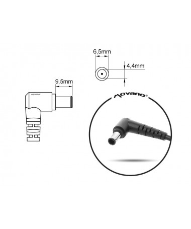 Mbushës laptopi Mitsu 19.5v 4.7a (6.5x4.4 pin) - sony 90W