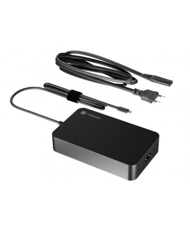 Mbushës laptopi NATEC POWER SUPPLY GRAYLING USB-C 90W