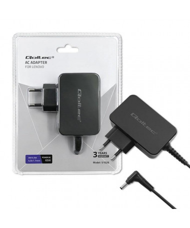 Mbushës laptopi Qoltec 51026 power adapter/inverter Indoor/outdoor 65 W 