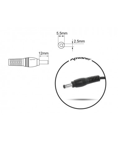 bushës laptopi Mitsu charger / power supply 19v 3.42a (5.5x2.5) - asus/ toshiba/ lenovo/ msi/ etc 65W