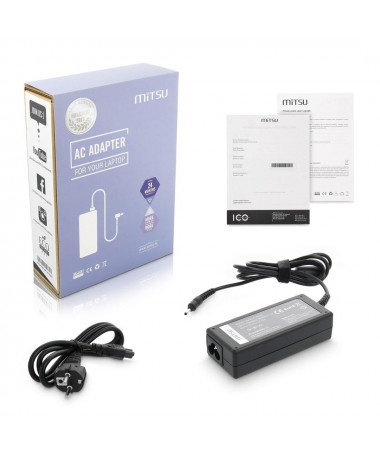 Mbushës Mitsu 19v 3.42a (3.0x1.1) charger / power supply - acer ZM/ACE19342C 65W