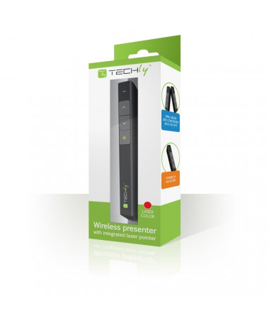 Prezantues Techly ITC-LASER26 wireless presenter RF 