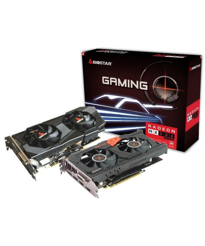 Kartelë grafike Biostar VA5815RV82 AMD Radeon RX 580 8 GB GDDR5 Kartelë grafike Biostar VA5815RV82 AMD Radeon RX 580 8 GB GDDR5