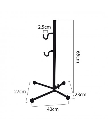 Mbajtës biçiklete Maclean Service Floor Steel Adjustable Height 20kg MTB Bikes 27.5"