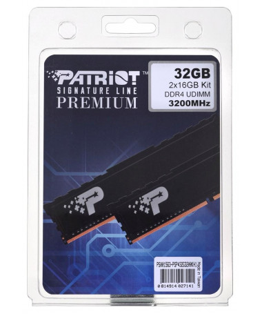 RAM memorje Patriot Memory Signature Premium PSP432G3200KH1 32GB 2 x 16 GB DDR4 3200 MHz