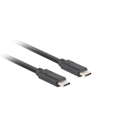 Kabllo USB Lanberg-C M/M 3.2 GEN 2 0.5M PD100W