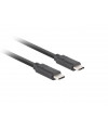 Kabllo USB Lanberg-C M/M 3.2 GEN 2 0.5M PD100W