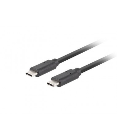 Kabllo USB Lanberg-C M/M 3.2 GEN 2 0.5M PD100W