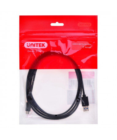 Kabllo USB Unitek -C/ USB-A/ 5 GBPS/ 2M