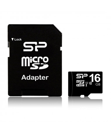 SD card Silikon Power SP016GBSTH010V10SP 16GB MicroSDHC UHS-I Class 10