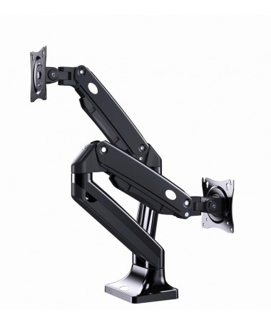 Mbajtës Gembird MA-DA2-03 Full-motion desk 2-display mounting arm/ 17”-35”/ up to 10 kg