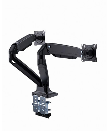 Mbajtës Gembird MA-DA2-03 Full-motion desk 2-display mounting arm/ 17”-35”/ up to 10 kg