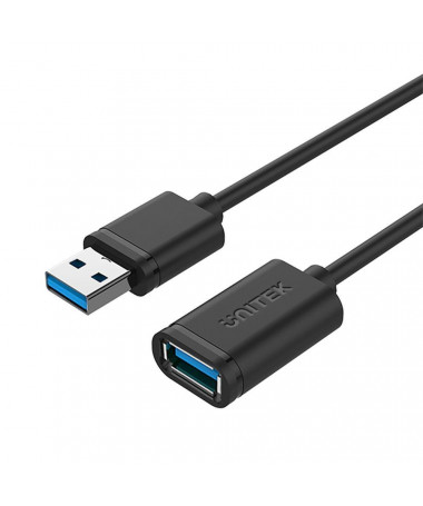 Adapter UNITEK Y-C459GBK USB cable 2 m USB 3.2 Gen 1 (3.1 Gen 1) USB A 