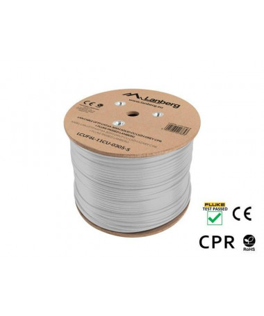 Kabllo rrjetash LANBERG UFTP CAT. 6A 305M WIRE CU LSZH 