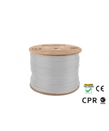 Kabllo rrjetash LANBERG UFTP CAT. 6A 305M WIRE CU LSZH 