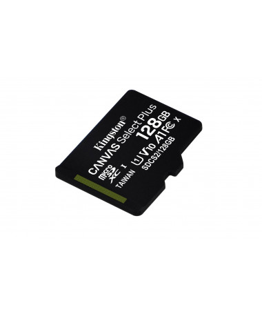 Kartelë memorike Kingston Technology 128GB micSDXC Canvas Select Plus 100R A1 C10 Single Pack w/o ADP