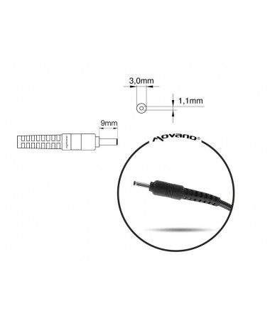 Mbushës laptopi Mitsu 19v 2.1a (3.0x1.1) - Samsung 40W