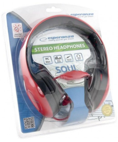 Kufje Esperanza EH138R headphones/headset Head-band 