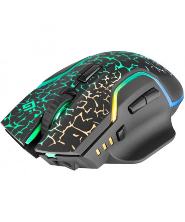 Maus Defender GM-067 ONESHOT Optik RF RGB 3200dpi 7P