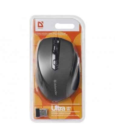Maus Defender Ultra MM-315 RF E zezë Optik1600DPI 6P