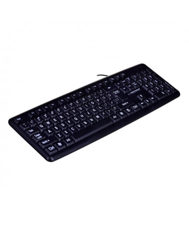 Tastaturë Esperanza EK129 USB QWERTY UK English e zezë