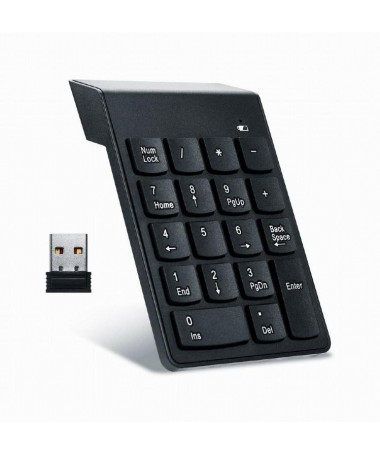 Tastaturë Gembird KPD-W-02 numeric keypad Notebook/PC Bluetooth 