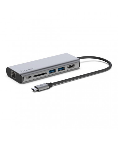 USB hub Belkin AVC008BTSGY laptop dock/port replicator USB 3.2 Gen 1 (3.1 Gen 1) Type-C 