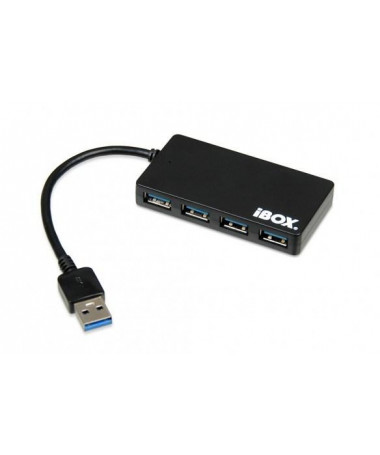 USB Hub iBox IUH3F56 interface hub USB 3.2 Gen 1 (3.1 Gen 1) Type-A 5000 Mbit/s 