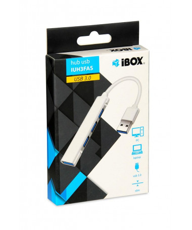 USB Hub iBOX USB HUB 1x USB 3.0 + 3x USB 2.0