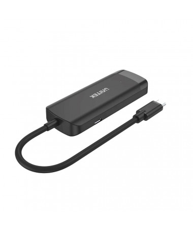 USB Hub Unitek H1110B active hub USB-C/ 3 X USB-A 3.1/ HDMI 4K30HZ