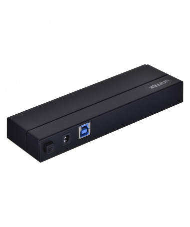 USB Hub UNITEK -A + DC Y-3184/ 7x USB 3.2 Gen 1 (3.1 Gen 1) Type-A