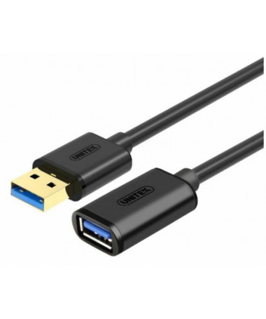 Kabllo USB UNITEK Y-C456GBK 0.5 m USB 3.2 Gen 1 (3.1 Gen 1) USB A e zezë