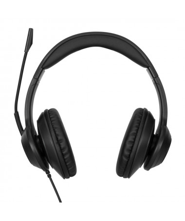 Kufje Targus AEH102GL headphones/headset me kabllo Head-band Calls/Music USB Type-A e zezë