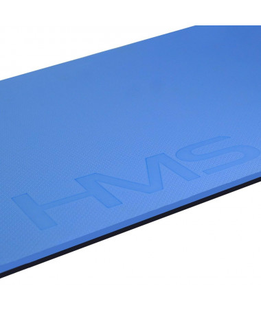 Club fitness mat with holes e kaltër HMS Premium MFK03