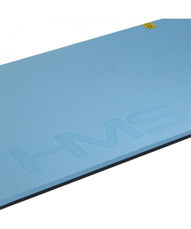 Club fitness mat with holes e kaltër HMS Premium MFK02