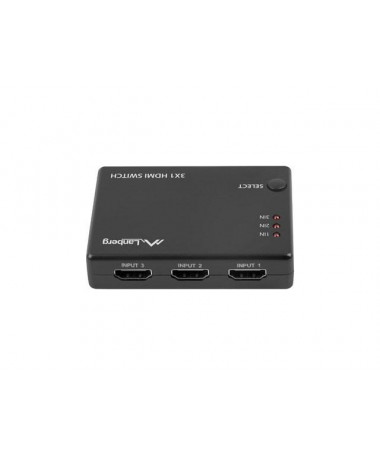 LANBERG VIDEO SWITCH 3X HDMI + MICRO USB PORT