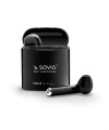 Kufje Savio TWS-02 Wireless Bluetooth Earphones/ E zezë